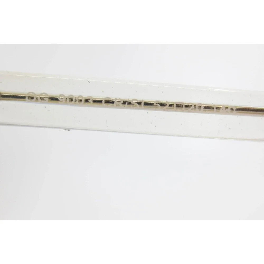Original Penguin OG 9003 CRIST Clear Silver Round Eyeglasses Frames 52-20-140